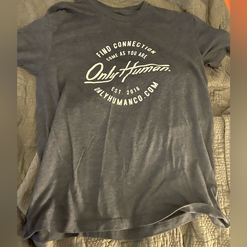 Only Human t shirt. Size Medium